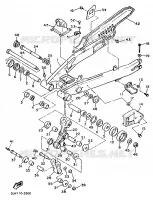 BRAS ARRIERE pour Yamaha XTK 25KW 1994
