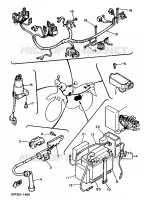 PARTIE ELECTRIQUE 1 pour Yamaha XTK 25KW 1994