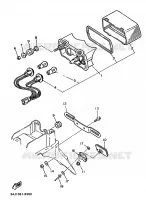 FEU ARRIERE pour Yamaha XTZ 1988