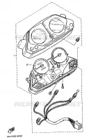 ALTERNATIVE COMPTEUR pour Yamaha XTZ 1988