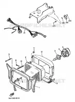 ALTERNATIVE PARTIE CYCLE / ELECTRIQUE pour Yamaha XTZ 1988