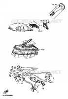 ALTERNATIVE MOTEUR  pour Yamaha XTZ 1988