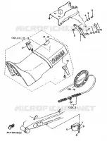 PIÈCES OPTIONNELLES   PARTIE CYCLE pour Yamaha XTZ 1988