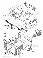 ALTERNATIVE PARTIE CYCLE / ELECTRIQUE pour Yamaha XTZ 1988