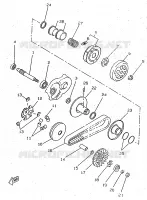 EMBRAYAGE DE DEMARREUR pour Yamaha BOOSTER 1997