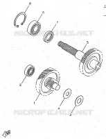 TRANSMISSION pour Yamaha BOOSTER 1997