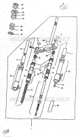 FOURCHE pour Yamaha BOOSTER 1997