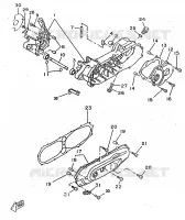 CARTER MOTEUR pour Yamaha BOOSTER 1997