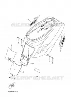 COUVERCLE LATERAL pour Yamaha BW'S 2005