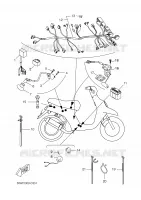 PARTIE ELECTRIQUE 2 pour Yamaha BW'S 2005