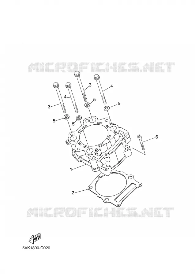CYLINDRE Yamaha MOTO 660 2004 XTX  XT660X
