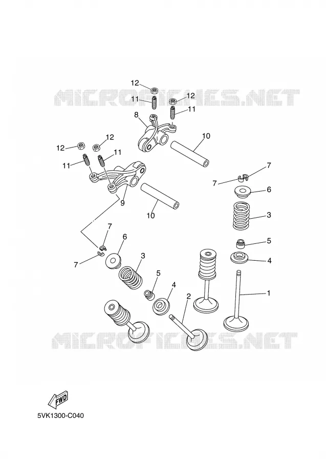 SOUPAPE Yamaha MOTO 660 2006 XTX  XT660X