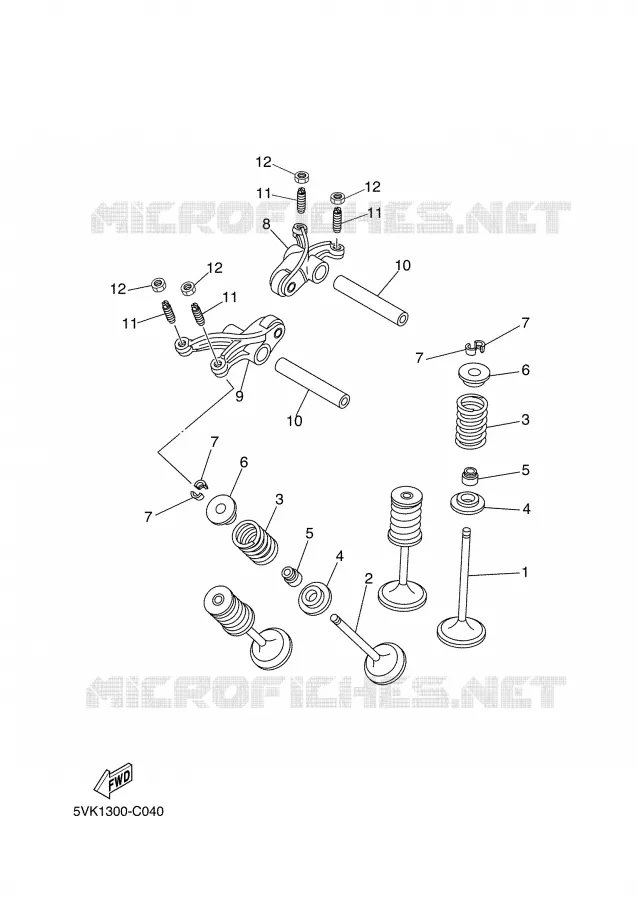 SOUPAPE Yamaha MOTO 660 2008 XTX  XT660X