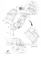 GARDE BOUE pour Yamaha TENERE 2008