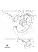ROUE AVANT pour Yamaha TENERE 2008