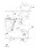 PHARE  pour Yamaha TENERE 2008