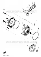 POMPE A EAU / DURITES pour Yamaha TENERE 25KW 1994