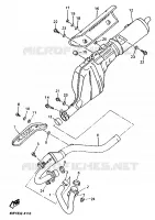ECHAPPEMENT pour Yamaha TENERE 25KW 1994