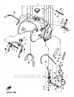 RESERVOIR A ESSENCE pour Yamaha TENERE 25KW 1994