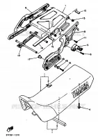 SELLE pour Yamaha TENERE 25KW 1994