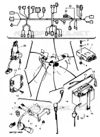 PARTIE ELECTRIQUE 1 pour Yamaha TENERE 25KW 1994