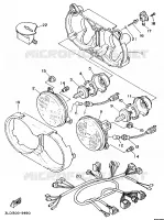 PIÈCES OPTIONNELLES pour Yamaha SUPERTENERE 1989