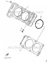 CULASSE pour Yamaha SUPERTENERE 1989