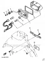 FEU ARRIERE pour Yamaha SUPERTENERE 1989