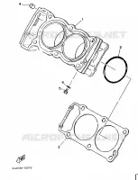 CULASSE pour Yamaha SUPERTENERE 1989