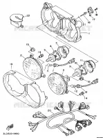 PIÈCES OPTIONNELLES pour Yamaha SUPERTENERE 1989