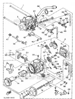 CARBURATEUR pour Yamaha SUPERTENERE 1989