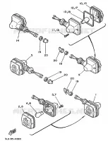 CLIGNOTANT pour Yamaha SUPERTENERE 1989