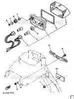 FEU ARRIERE pour Yamaha SUPERTENERE 1989