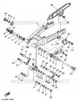 BRAS ARRIERE pour Yamaha SUPERTENERE 1989