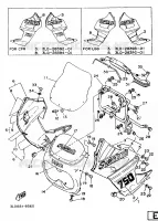 CARENAGES 1  pour Yamaha SUPERTENERE 1989
