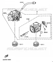 PIÈCES OPTIONNELLES pour Yamaha SUPERTENERE 1989