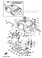 RESERVOIR A ESSENCE pour Yamaha SUPERTENERE 1991
