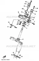 DIRECTION pour Yamaha SUPERTENERE 1991
