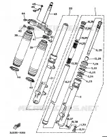 FOURCHE pour Yamaha SUPERTENERE 1991