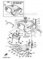 RESERVOIR A ESSENCE pour Yamaha SUPERTENERE 1991