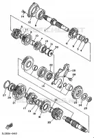 TRANSMISSION pour Yamaha SUPERTENERE 1993