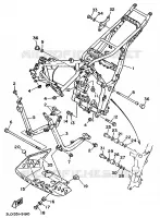 CADRE pour Yamaha SUPERTENERE 1993