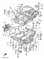 CARTER MOTEUR pour Yamaha SUPERTENERE 1994