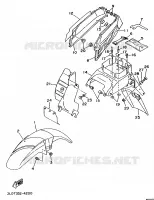 GARDE BOUE pour Yamaha SUPERTENERE 1994