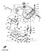 RESERVOIR A ESSENCE pour Yamaha SUPERTENERE 1994