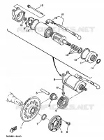 EMBRAYAGE DE DEMARREUR pour Yamaha SUPERTENERE 1994