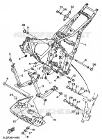 CADRE pour Yamaha SUPERTENERE 1994