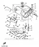 RESERVOIR A ESSENCE pour Yamaha SUPERTENERE 1994