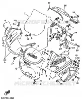 CARENAGES 1  pour Yamaha SUPERTENERE 1994