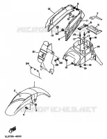 GARDE BOUE pour Yamaha SUPERTENERE 1994